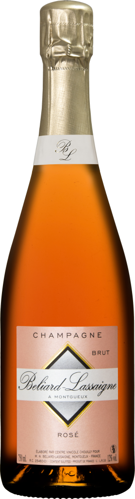 Champagne cuvée Brut Rosé, Beliard-Lassaigne